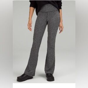 Groove Nulu Super High Rise Flared Pant Heathered Black sz6